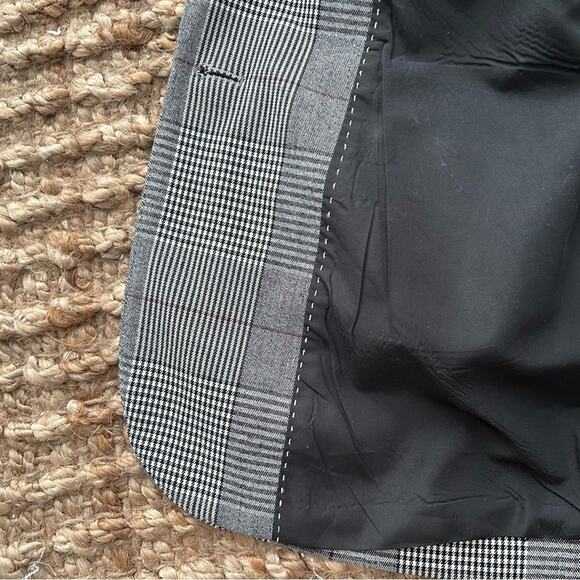 A New Day Women’s Gray Plaid Blazer- size 2-boyfriend fit - Picture 8 of 11